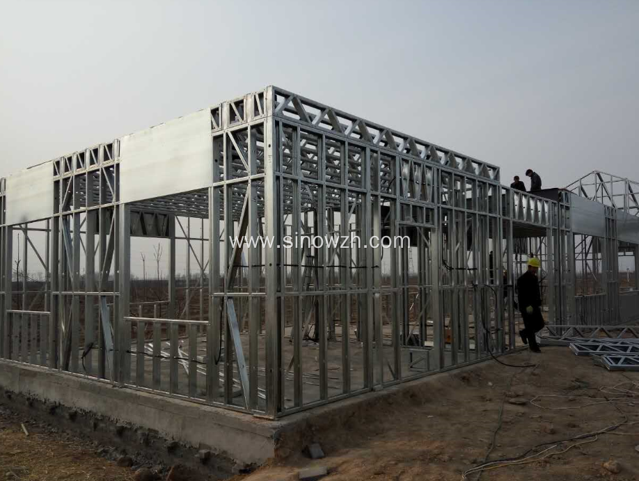 Panelized Steel Framed Cottage For Prefabricated House