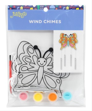 Sinos de vento com design de borboleta: explorar peças decorativas bonitas e serenas