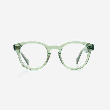 Sudut Keyhole Acetate Bingkai Optik Pria