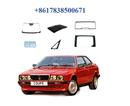 MASERATI BITURBO 2D COUPE Car Auto Glass Windshield & Window Assembly