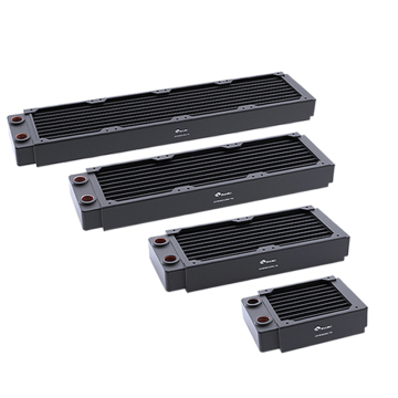 ประสิทธิภาพสูง Bykski CR-RD80X4RC-TN Copper Water Cooling Radiator สำหรับการกระจายความร้อนของพีซี