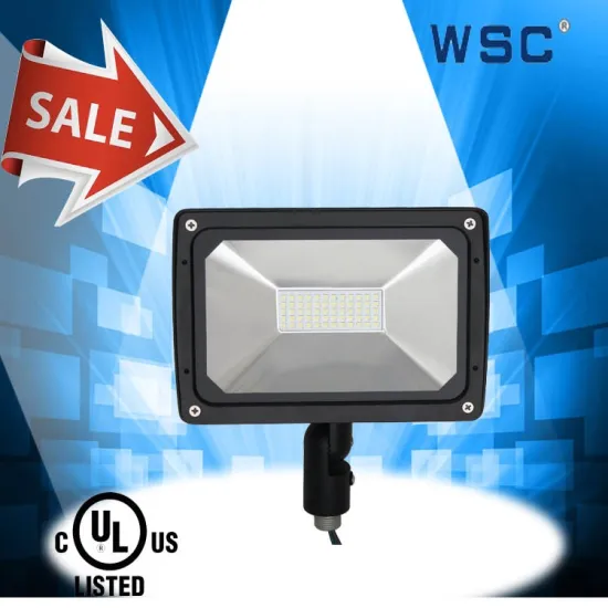 UL E478647 IP65 Outdoor 50W Knuckle par 30 led floodlight outdoor motion
