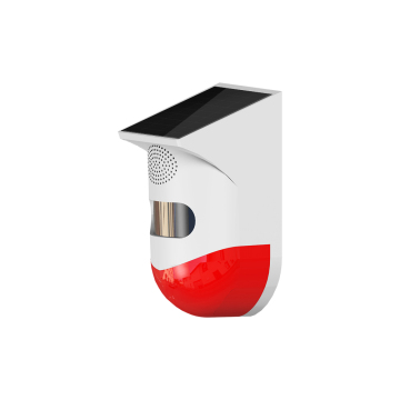 Batteria WiFi Tuya Batteria a energia solare Sensore di movimento PIR IP67 IP67 con sirena