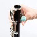 Custom silicone thumb rest cushion for clarinet