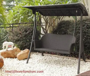 Patio Furniture Double Seats Hammock Swing Chair (BZ-W008)