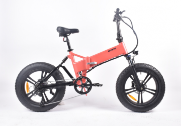 新しいファッション折りたたみファットタイヤ電動自転車