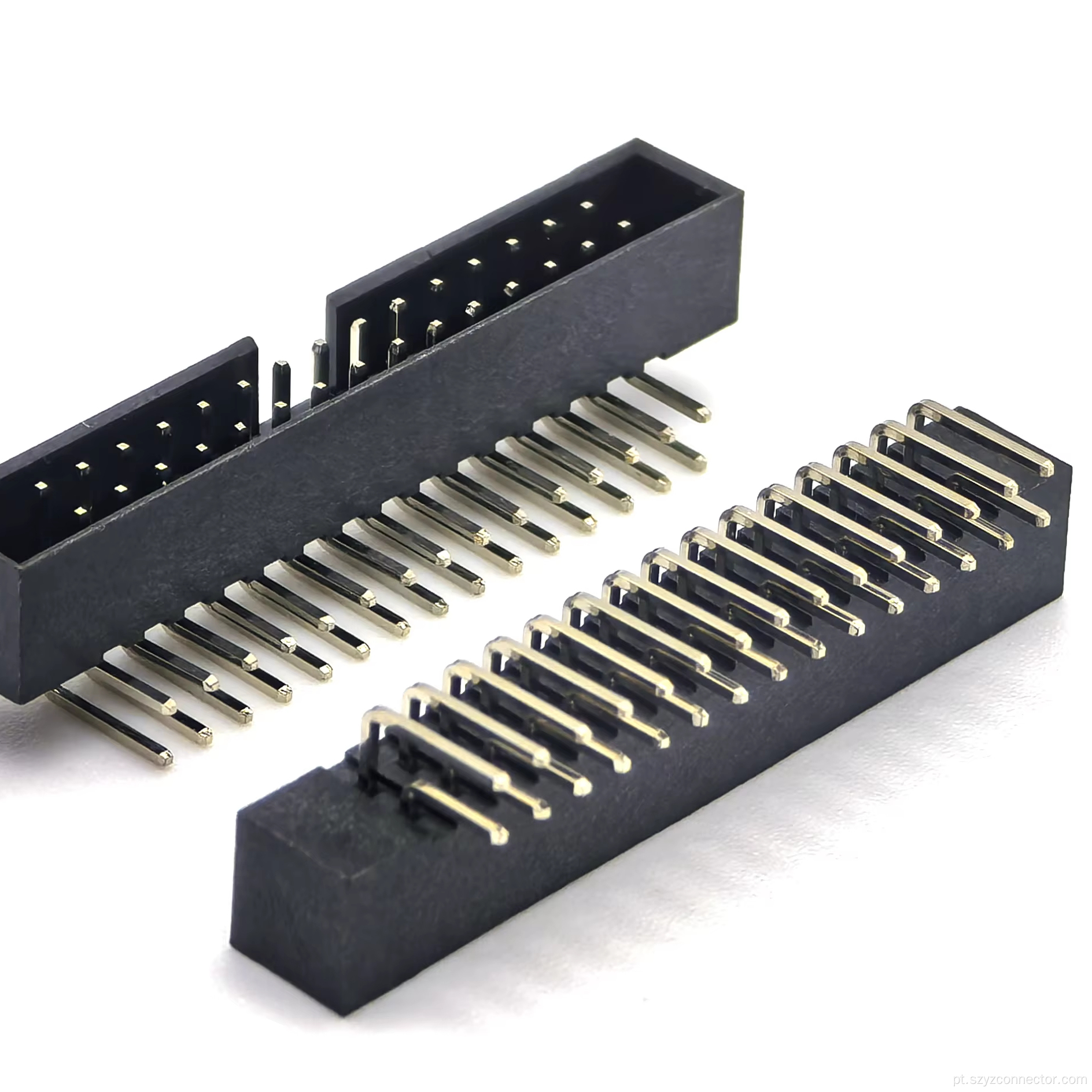 2,0 mm de conector do cabeçalho da caixa de inclinação de 2,0 mm