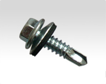 Self Drilling Screw Hex head with washer YZP