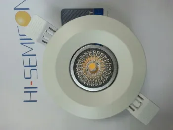 No Glare 16w 3.5inch Led Downlight Gu10 With 24°38°60°