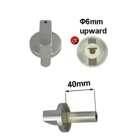 Long D-Shaft Kitchen Plastic Gas Electric Cooker Oven Knobs for Stove Hob Control