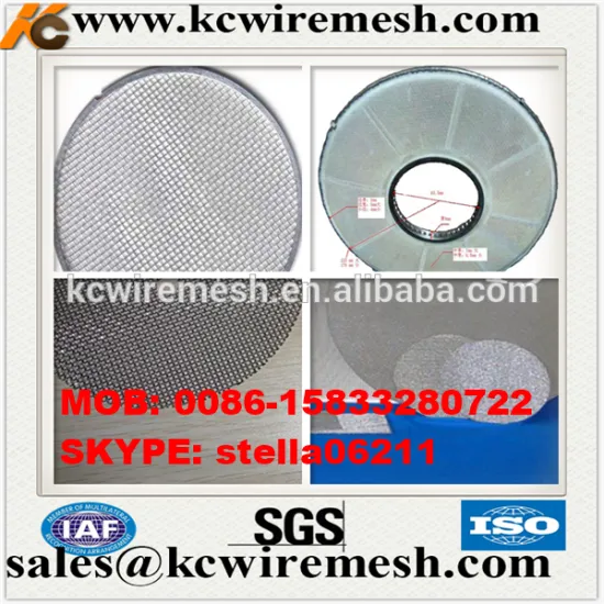 Cheap!!!! KangChen 635 Mesh 500 Mesh Stainless Steel Filter Wire Mesh / Wire Mesh Filter/Wire Mesh Filter Disc