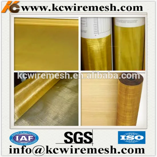 Cheap!!!! Kangchen Brass/Red copper/Phosphor Bronze Water Filtering Screen Wire Mesh
