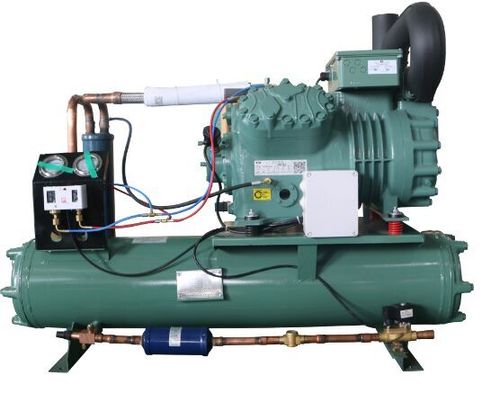Unidad de condensación del compresor de pistón bitzer enfriado por agua
