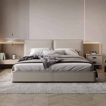 Japans geïnspireerde luxe hotelmeubilair: nieuwste dubbele ontwerpset in zwart en goud met massief houten frame voor Chinese en moderne stoffen huizen