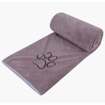 Serviette en toison en molleton de corail microfibre