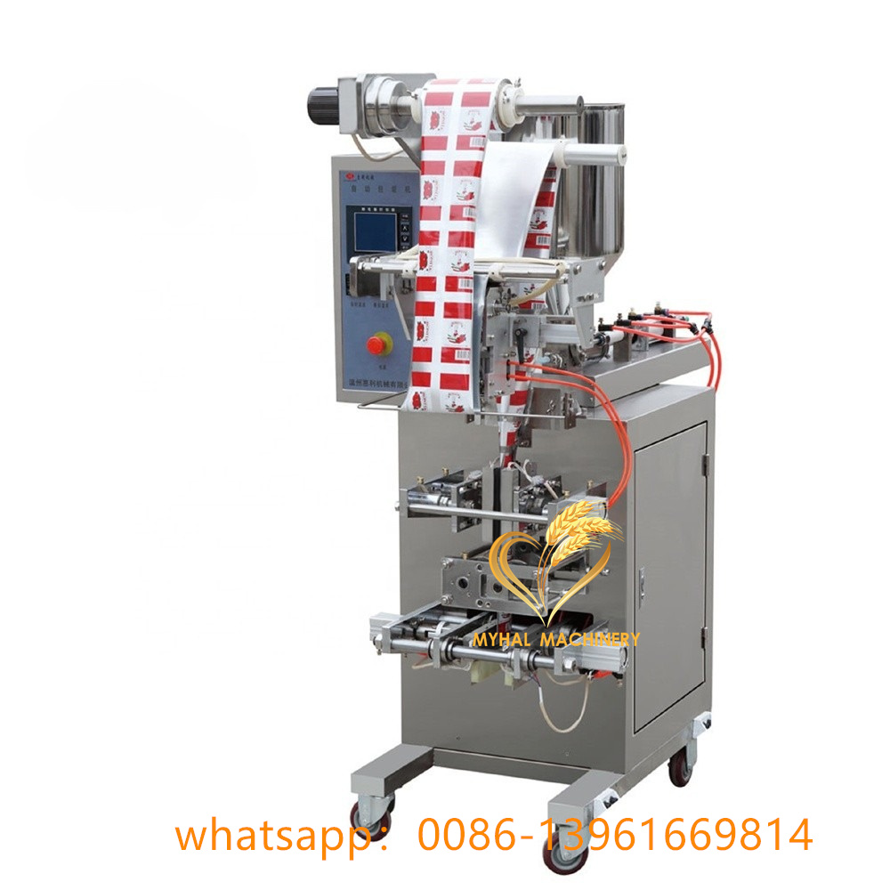 Autom Sauce _Tomato Paste_Cream_Ketchup_Jam_Beverage Liquid Sachet Filling Bagging Packing Packaging Sealing Machine