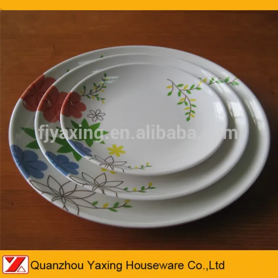 Yaxing melamine Round Dinner Plate