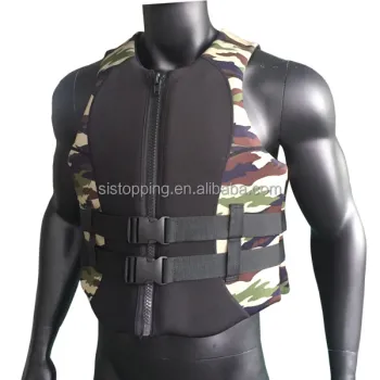 High Quality China-Made Neoprene Kayak Fishing Inflatable Life Jacket