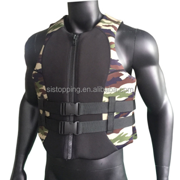 High Quality China-Made Neoprene Kayak Fishing Inflatable Life Jacket