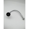 Chrome Flexible Spout Single Handle Kitchen Faucet