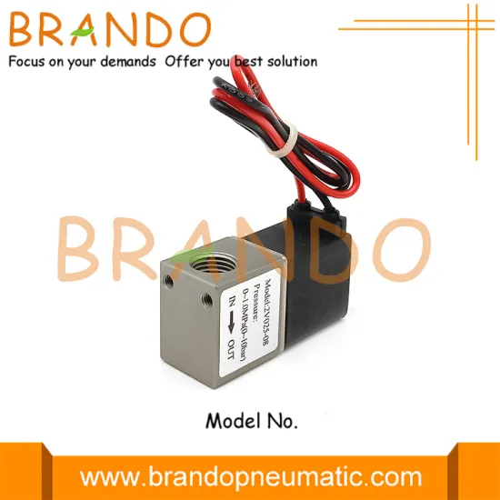 2V025-08 1/4'' Flying Leads Pneumatic Air Control Valve