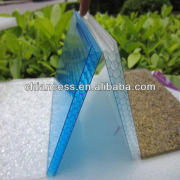 colored PC Greenhouse Polycarbonate Honeycomb Hollow Sheet