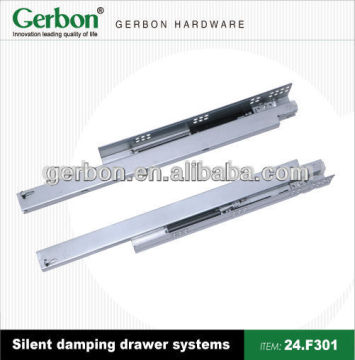 full extension soft closing concealed drawer slide