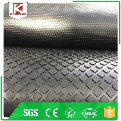 Flat ribbed barn dairy stable cow mat