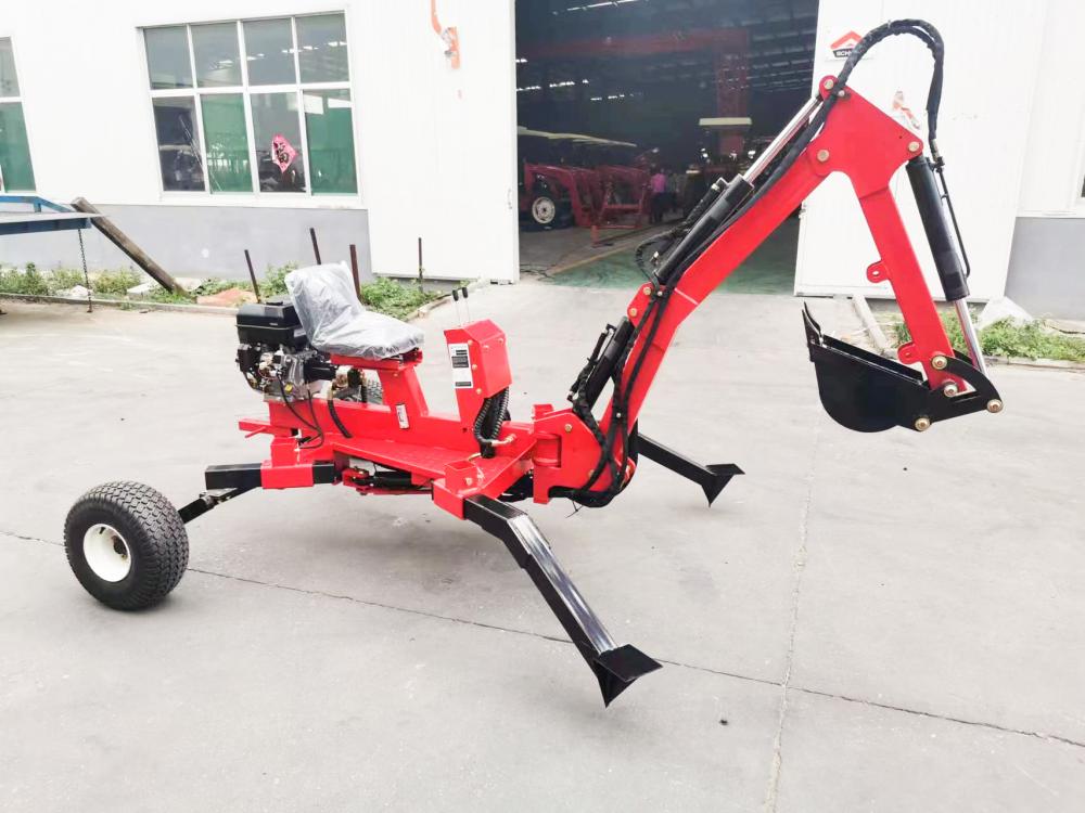 ATV Backhoe Excavator Mini Towable Backhoes