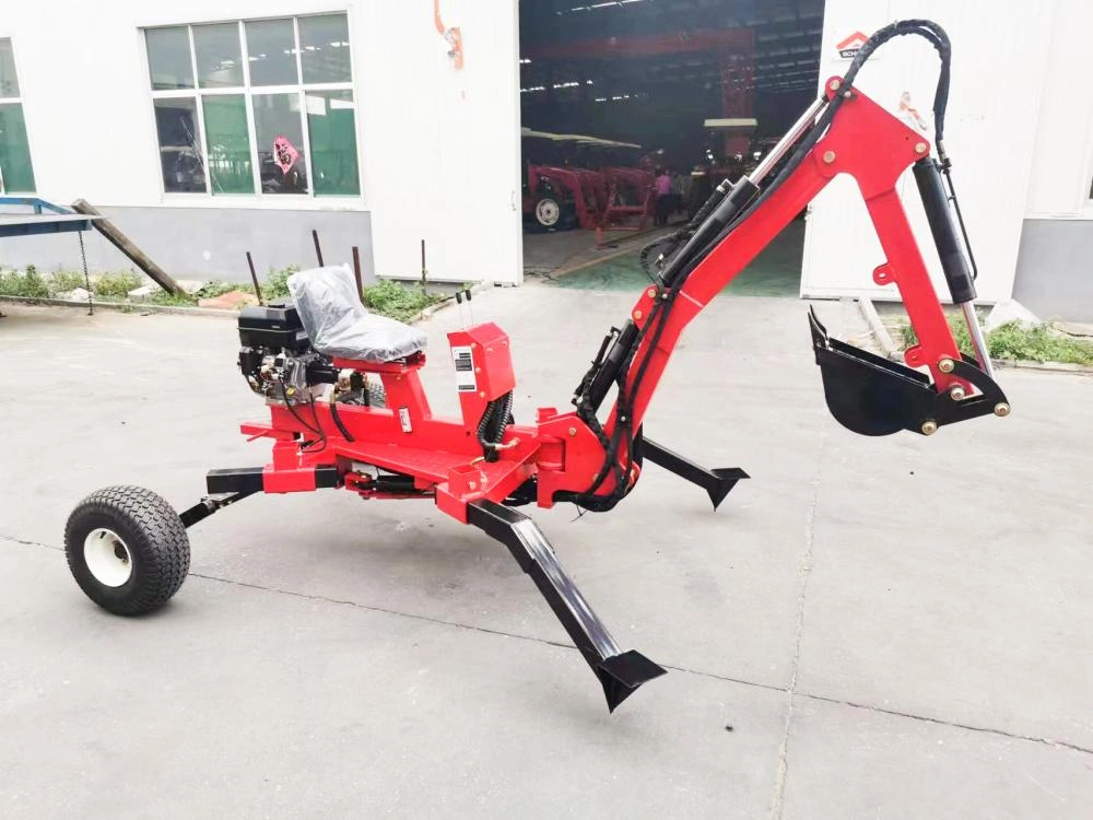 ATV Backhoe Excavator Mini Towable Backhoes China Manufacturers ...
