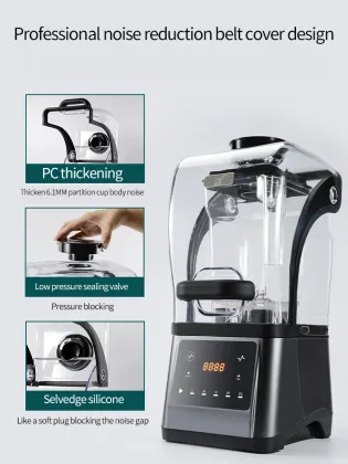 Timed Soundproof Milkshake and Smoothie Machine