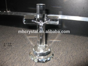 Christian Crystal Cross with Jesus MH-15027