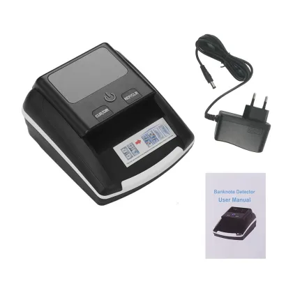 Durable Smart Office LED Display UV Money Detector Currency Counting Machine