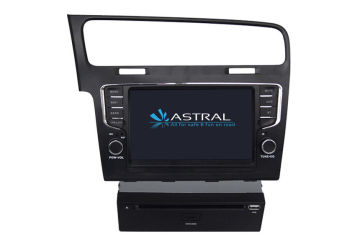 Car Media Digital Volkswagen Gps Navigation System , Golf7 Wince 6.0 3g Russian Car Gps