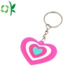 Skapa Custom Heart-Shaped Silicone Key Chains med Star