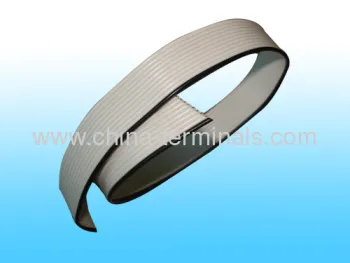 2651 Flat Communication Cable Language Option French 10p-64p Rainbow Colorful 