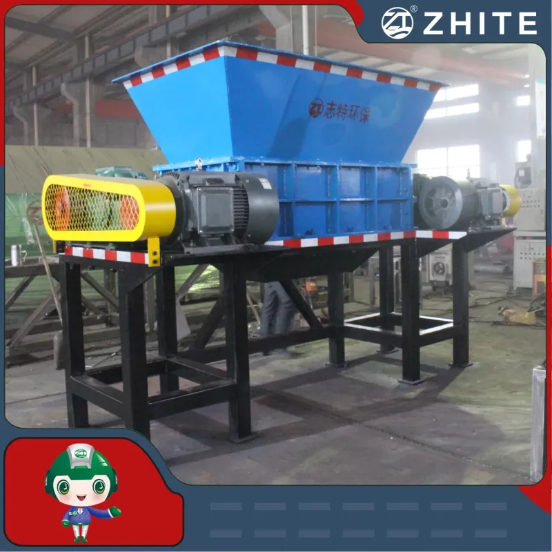 Plastic Film Shredder Machine for Tyre, Scrap Metal, Mattress, and Solid Waste