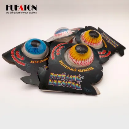 Colorful gummy body parts finger gummy candy for Halloween