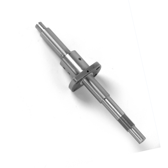 standard ballnut with flange ball screw diameter 12mm pitch 1mm ballscrew