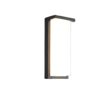 Black Finish LED Wall Light 15W/16W AC100-240V for Indoor Hotel Lighting (3000K/4000K/5000K)