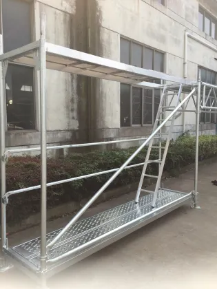 Perforated Steel Scaffold Plank Layher Style Construction Use