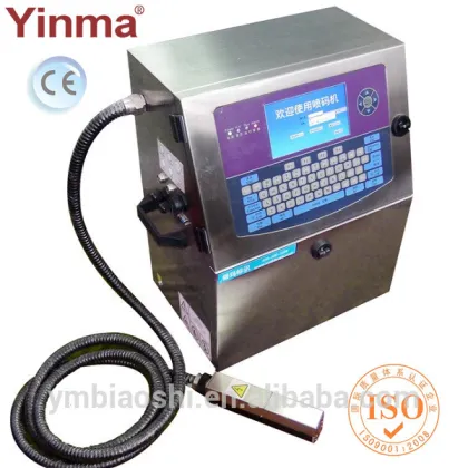 Continuous barcode inkjet printer/free jet printer