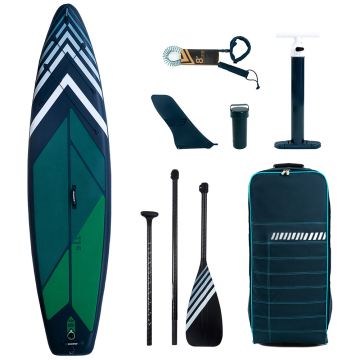 Inflatable Stand Up Paddle Board ODM OEM 10.6ft Clear Valve