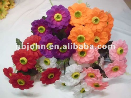 7 heads artificial flowers