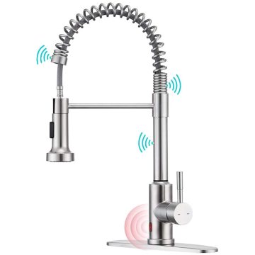 Touchless Modern Nikan Handle Fa isalẹ Sprayer Spring