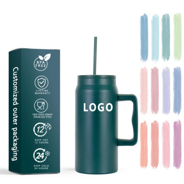 ถ้วยกาแฟที่หุ้มฉนวนกันความร้อน 50 ออนซ์สำหรับการผจญภัยอย่างยั่งยืน