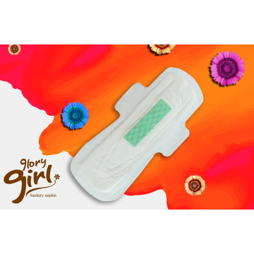 Ultra thin anion sanitary napkin with far infrared