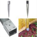Galvanized Steel Square Anchor Long Spike Pole Anchor
