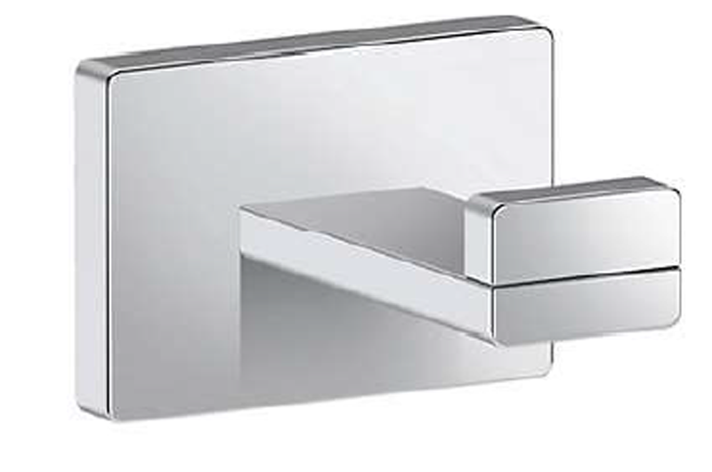 Brass Robe Hook Polished Chrome