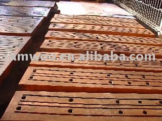 mould copper base plate for slab CCM machine
